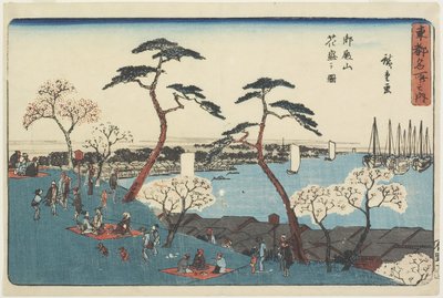 Á frönsku ströndinni ki by Utagawa Hiroshige