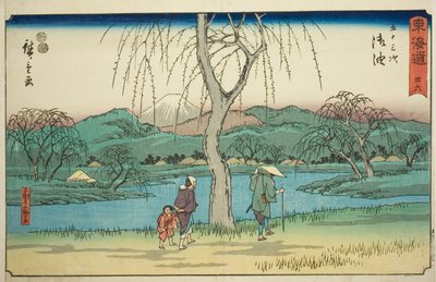 Goyu: Eski Yol boyunca Motono Ovası (Kokaido Motonogahara) — No. 36, "Tokaido