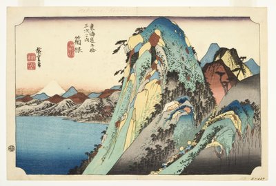 Hakone: Göl Manzarası, 1832-33 dolayları (tahta blok) by Utagawa Hiroshige