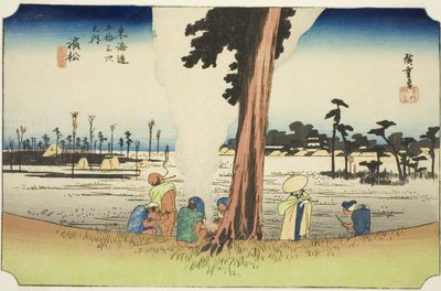 Hamamatsu: Kış Manzarası (Hamamatsu, fuyugare no zu), "Tokaido