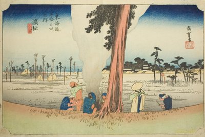 Hamamatsu: Kış Manzarası (Hamamatsu, fuyugare no zu), "Tokaido