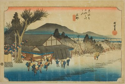Ishibe: Hoeido Tokaido olarak da bilinen "Tokaido