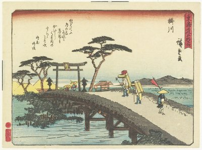 ಕಾಕೆಗಾವಾ, 1837-1844 ಆರ್ಕೆ by Utagawa Hiroshige