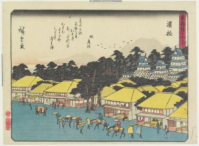 Mamamatsu, 1837-1844 by Utagawa Hiroshige