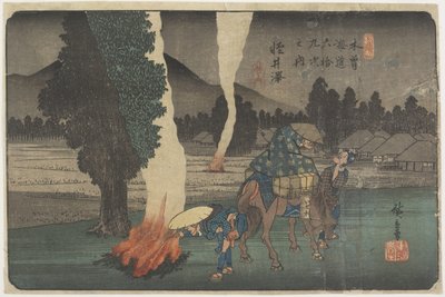 ile ilgili. 19 Karuizawa, 1830-1844 by Utagawa Hiroshige