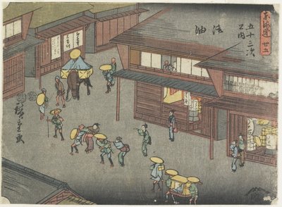 ನ. 35 ತೈಲ, 1847-1852 ಆರ್ಕೆ by Utagawa Hiroshige