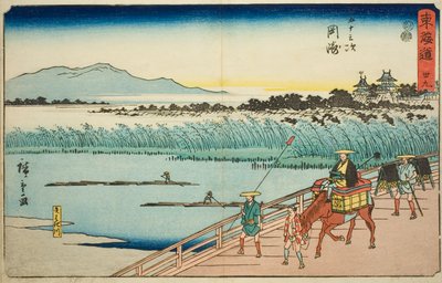 Okazaki: Yahagi Nehri (Okazaki, Yahagigawa) — No. 39, "Tokaido
