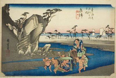 Okitsu: Hoeido Tokaido olarak da bilinen "Tokaido Yolu