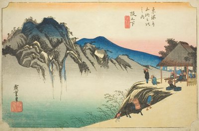 Sakanoshita: Hoeido Tokaido olarak da bilinen "Tokaido