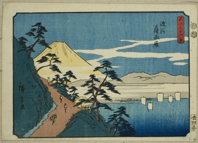 Suruga Eyaletindeki Satta Zirvesi (Suruga Satta madeni), "Fuji Dağı