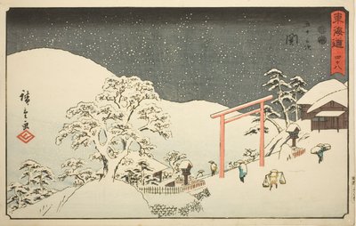 Seki - Hayır. 48, Reisho Tokaido olarak da bilinen "Tokaido
