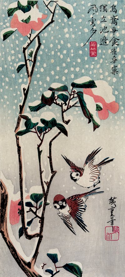 Karda Serçeler ve Kamelyalar, 1830