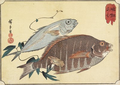 Gamanmynd villna. Act I, Scene II (dýpt) by Utagawa Hiroshige