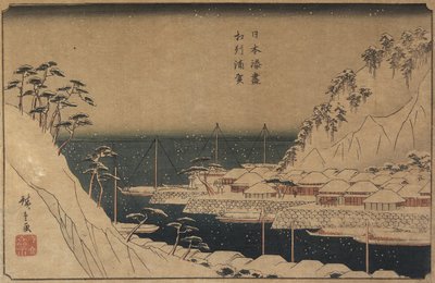 Uraga Limanı, c. 1840-1843 by Utagawa Hiroshige
