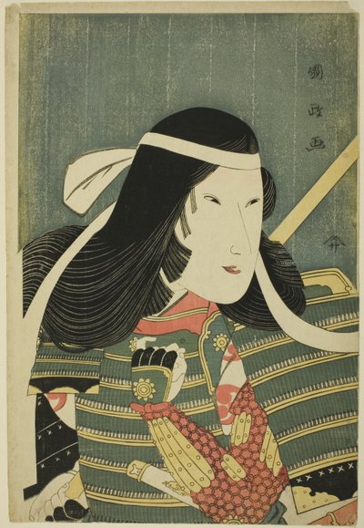 Leydi Tomoe Rolünde Iwai Kumesaburo by Utagawa Kunimasa