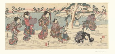 kartopu atmak by Utagawa Kunisada (I)