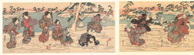 kartopu atmak by Utagawa Kunisada (I)