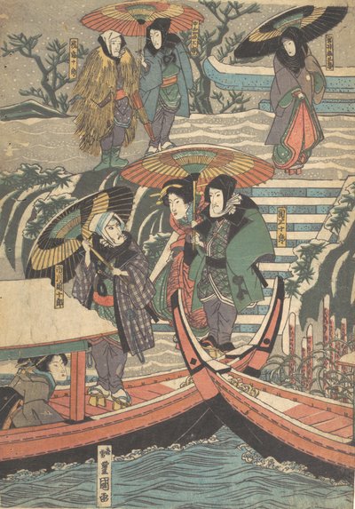 Baskı, 19. yüzyıl., 19. yüzyıl. by Utagawa Kunisada