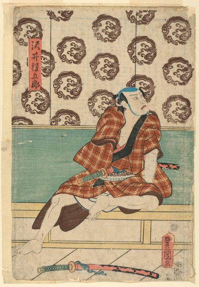 Oyuncu Igoro Sawai by Utagawa Kunisada