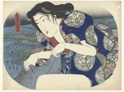 çamaşır yıkamak kadın by Utagawa Kuniyoshi
