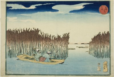 Omori, "Doğu Başkentindeki Ünlü Yerler (Toto meisho)" dizisinden by Utagawa Kuniyoshi