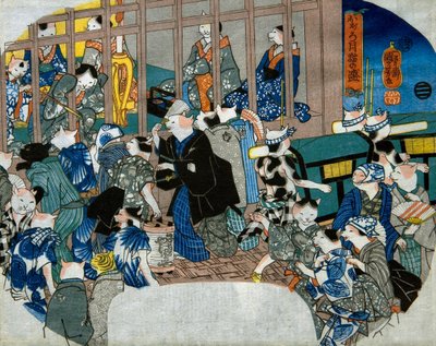Soluk ay by Utagawa Kuniyoshi