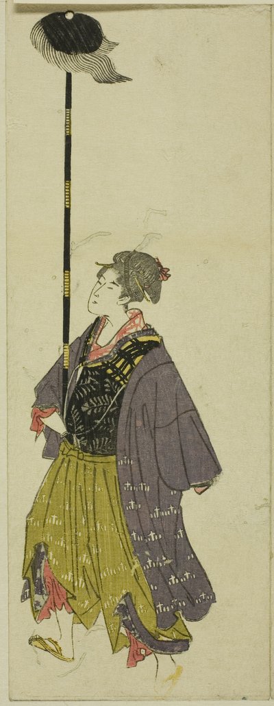 Bir daimyo alayı parodisi by Utagawa Toyohiro