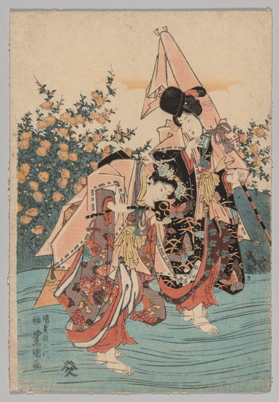 aktörler by Utagawa Toyokuni