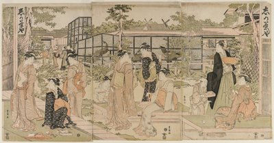 Shika Çayevi by Utagawa Toyokuni