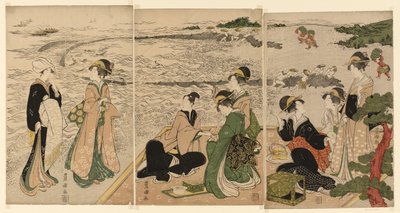 Bir deniz gezisi by Utagawa Toyokuni I