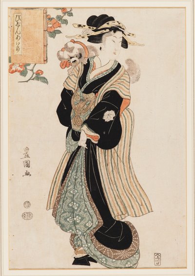 Baskı, c1810 by Utagawa Toyokuni I