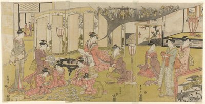 kart oyunu by Utagawa Toyokuni I