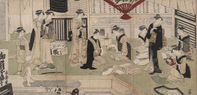 Hayran Mağazası Eijud? by Utagawa Toyokuni I