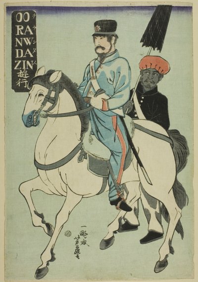 Gezici Hollandalı (Orandajin yuko) by Utagawa Yoshifuji