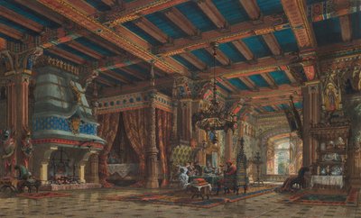 Château İç Mekan by V. Germain