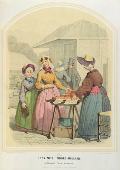 Kuzey Hollanda'da Pain d'Epices Satıcısı by Valentijn and Uberfeldt, Braet von Bing