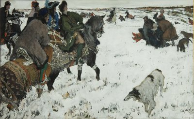 Avda Peter I, 1902 by Valentin Aleksandrovich Serov