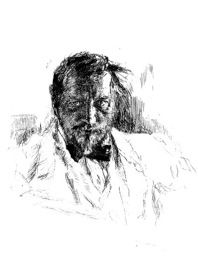 Otoportre, 1898. by Valentin Aleksandrovich Serov