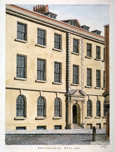 Eczacılar Salonu, Londra Şehri, 1806. by Valentine Davis