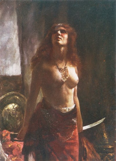 Asur Çadırında (renkli taş) by Valentine Davis