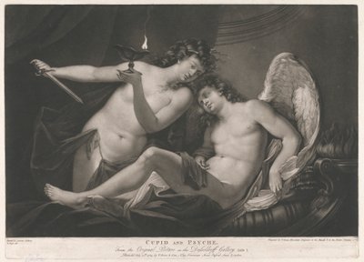 Cupid ve Psyche by Valentine Green