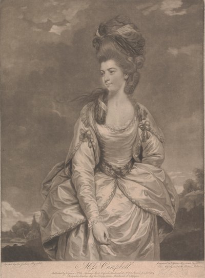 Bayan Sarah Campbell by Valentine Green