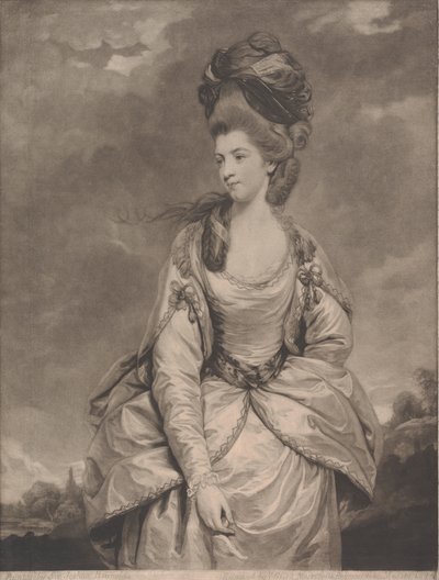 Bayan Sarah Campbell by Valentine Green