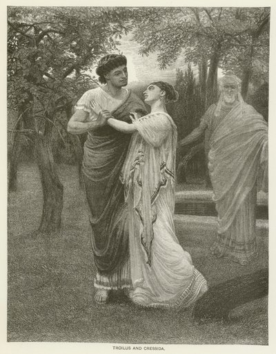 Troilus ve Cressida by Valentine Walter Lewis Bromley