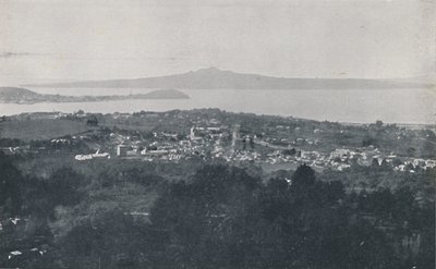 Auckland Limanı, 1924 by Valentine and Sons Ltd