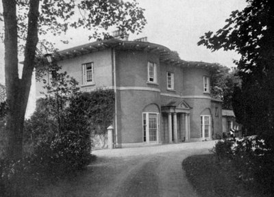 Braganza Evi, Piskoposlar Sarayı, Carlow, İrlanda, 1924-1926. by Valentine and Sons Ltd