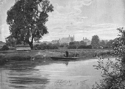 Eton: Kolej Şapeli, c1896 by Valentine and Sons Ltd
