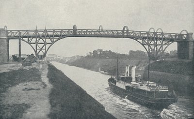 Manchester Gemi Kanalı, 1910 by Valentine and Sons Ltd