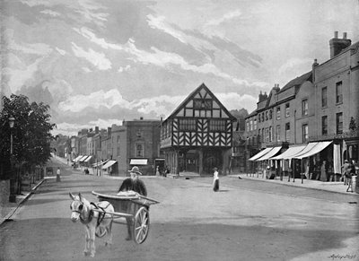 Pazar Yeri, Ledbury, c1896 by Valentine and Sons Ltd