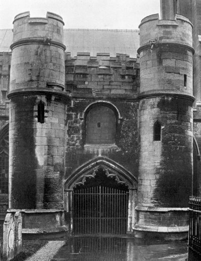 Sundurma, Holbeach Kilisesi, Lincolnshire, 1924-1926 by Valentine and Sons Ltd